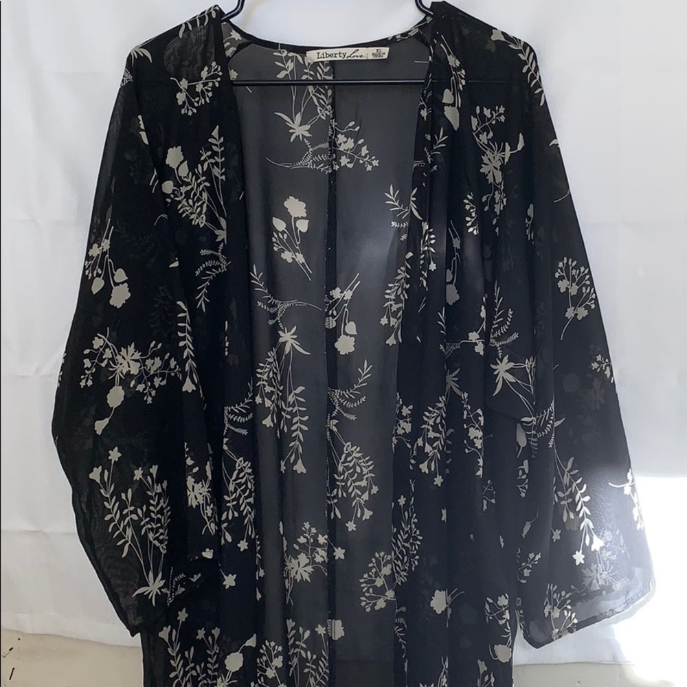 Beautiful black and cream Kimono